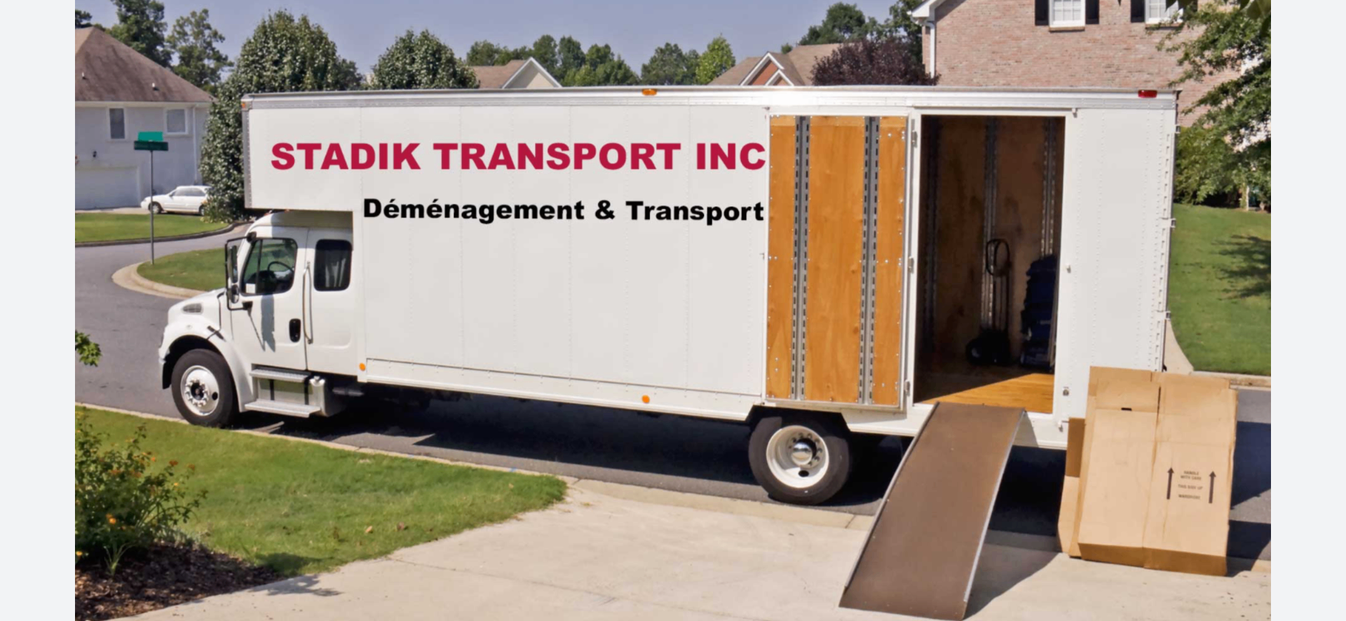 Camion de déménagement Tsadik Déménagement